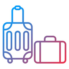 Luggage icon style