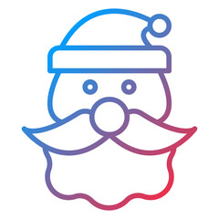Santa icon style