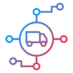 Supply Network icon style