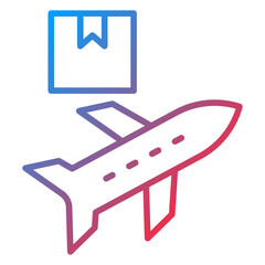 Cargo Aircraft icon style