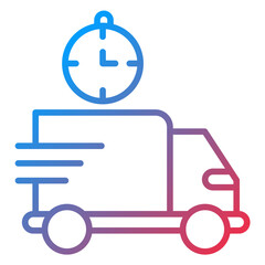 Express Shipping icon style