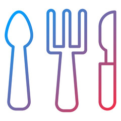 Cutlery icon style