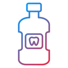 Mouthwash icon style