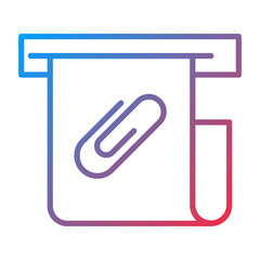 Paper Clips icon style