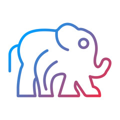 Elephant icon style