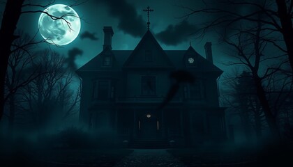 creepy Haunted Victorian Manor
