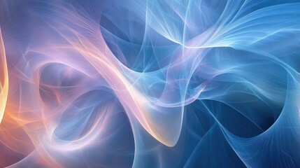 Abstract digital fractal light background featuring a fantasy pattern ideal for use in posters websites cards brochures covers and invitations