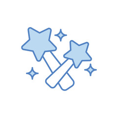 Magic Wands vector icon