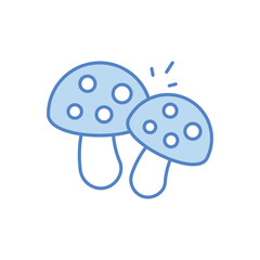 Mushroom  vector icon