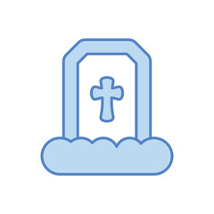 Tombstone  vector icon