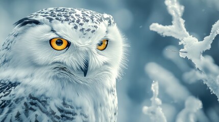 Snowy Owl Close-up