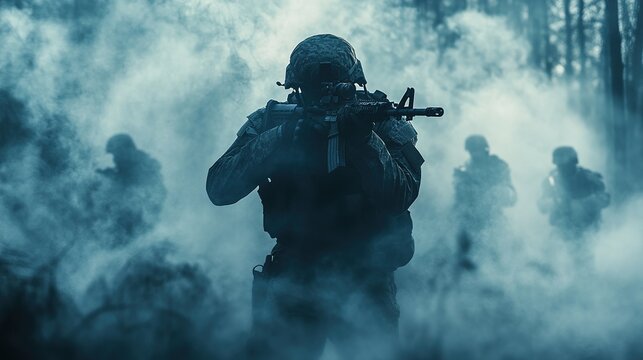 Soldiers in the Fog
