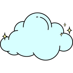 Sky Cloud Icon
