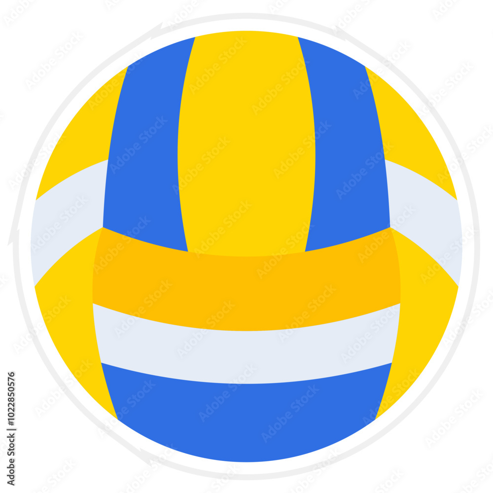 Canvas Prints Volleyball Icon