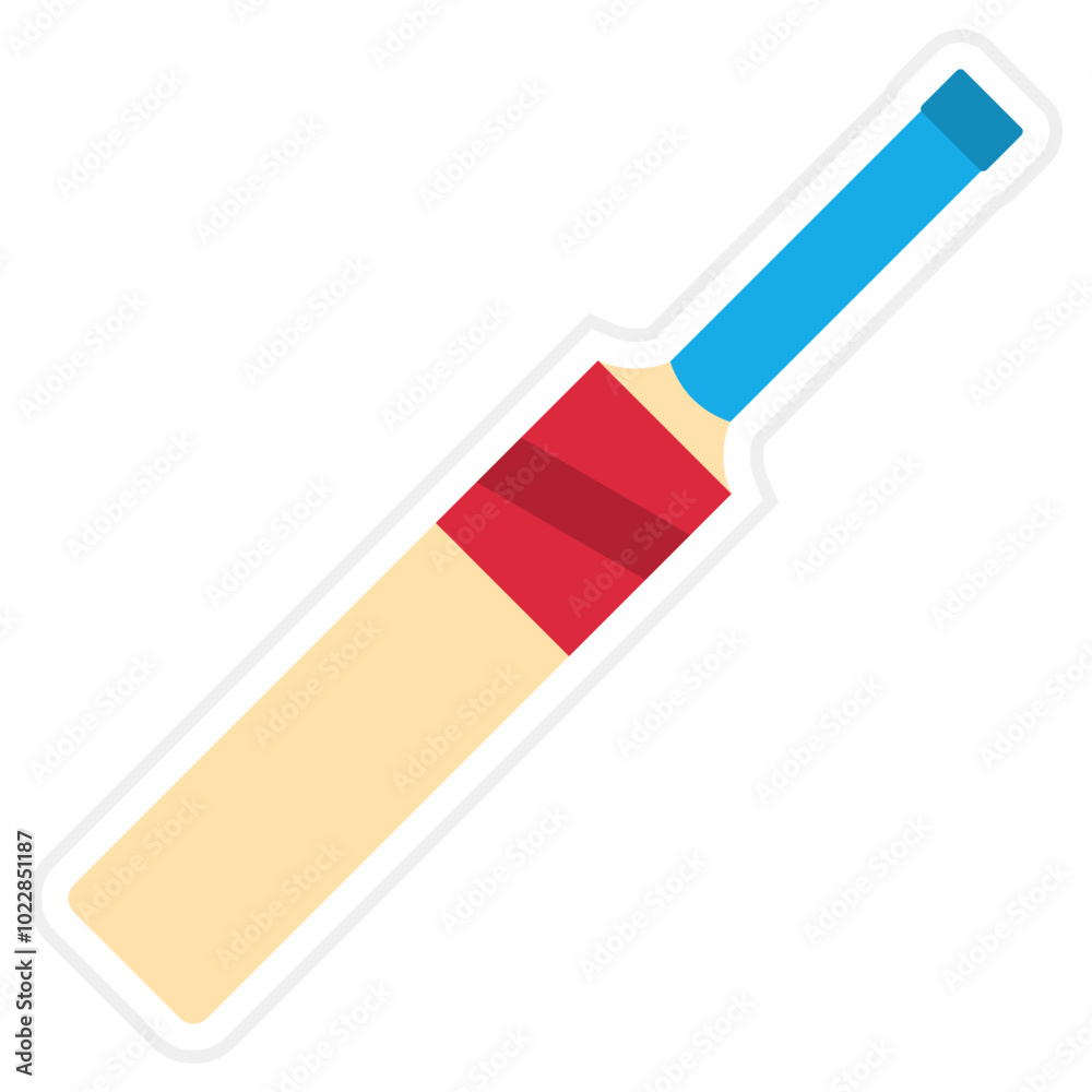 Canvas Prints Cricket bat Icon