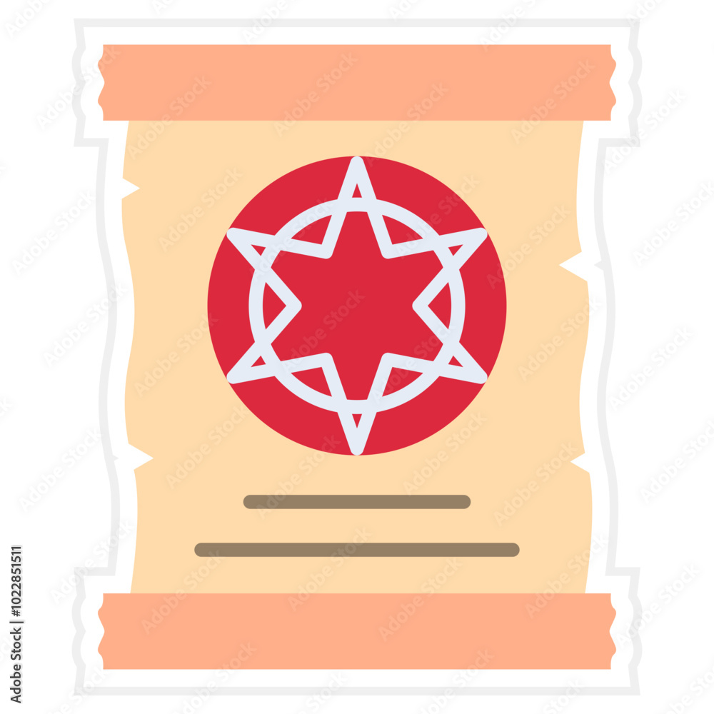 Sticker Scroll Icon