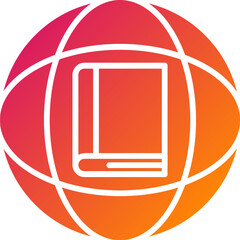 Global Education Vector Icon Design