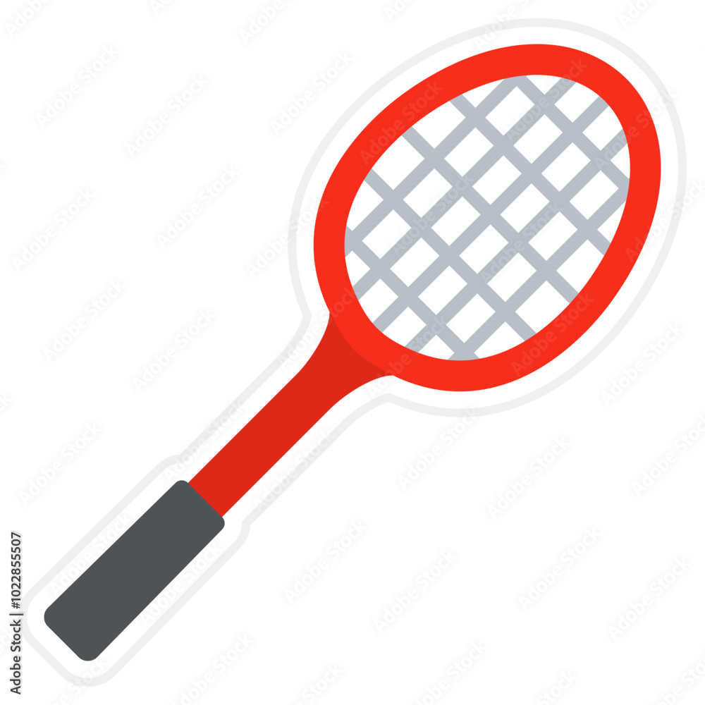 Poster Tennis racket Icon