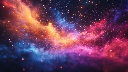 Naklejka premium Cosmic Dust and Nebulae