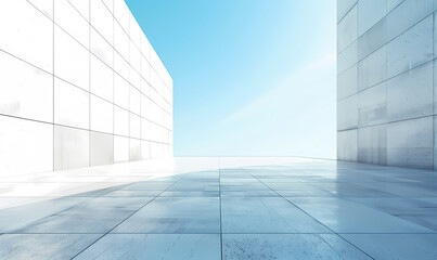 Fototapeta premium 3d render of a modern building