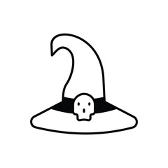 Witch Hat vector icon