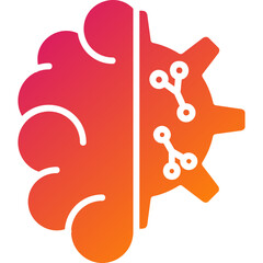 Machine Learning Vector Icon Design