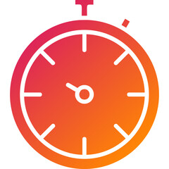 Timer Vector Icon Design
