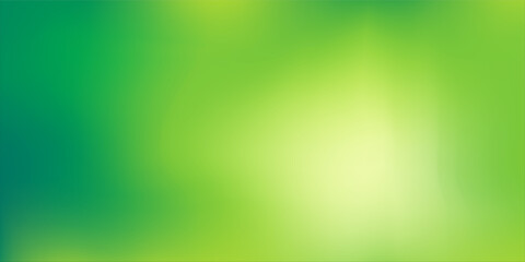 Nature green abstract gradient background. Vector illustration