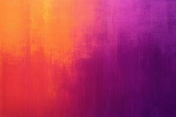 Obraz premium Vibrant gradient transition from deep orange to rich purple in artistic design