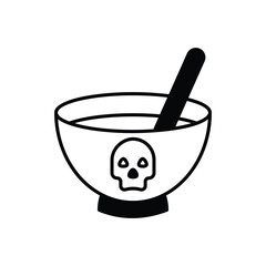 Halloween Food vector icon