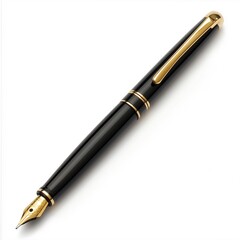 A refillable pen on a white background.