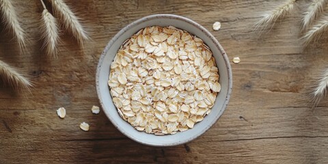 A Hearty Bowl of Oat Cereal