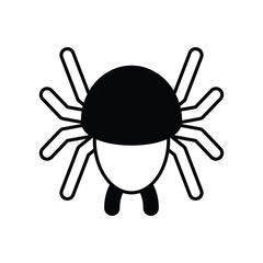Spider vector icon