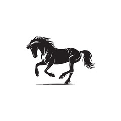 horse icon or logo isolated sign symbol vector illustration - high quality black style vector icons
