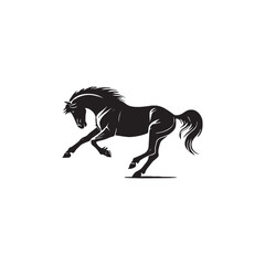 horse icon or logo isolated sign symbol vector illustration - high quality black style vector icons