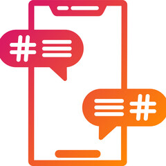 Hashtag Vector Icon