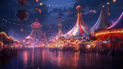 Nighttime Carnival