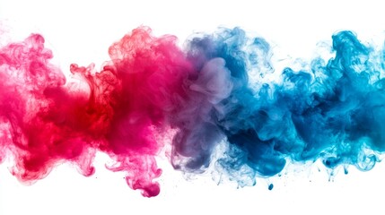 Dreamy Swirling Ink in Underwater Colors