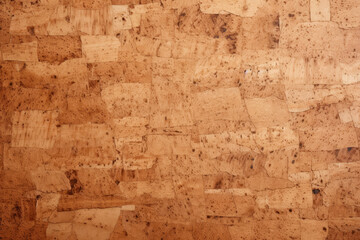 Processed collage of cork board or OSB board material texture. Background for banner, backdrop