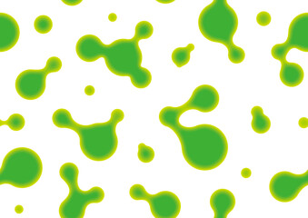 スライムのように流動的なシームレスパターン