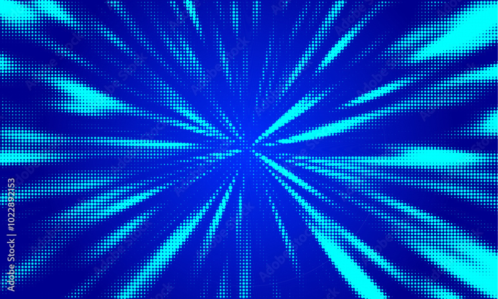 Leinwandbilder the abstract halftone background consists of different dots.