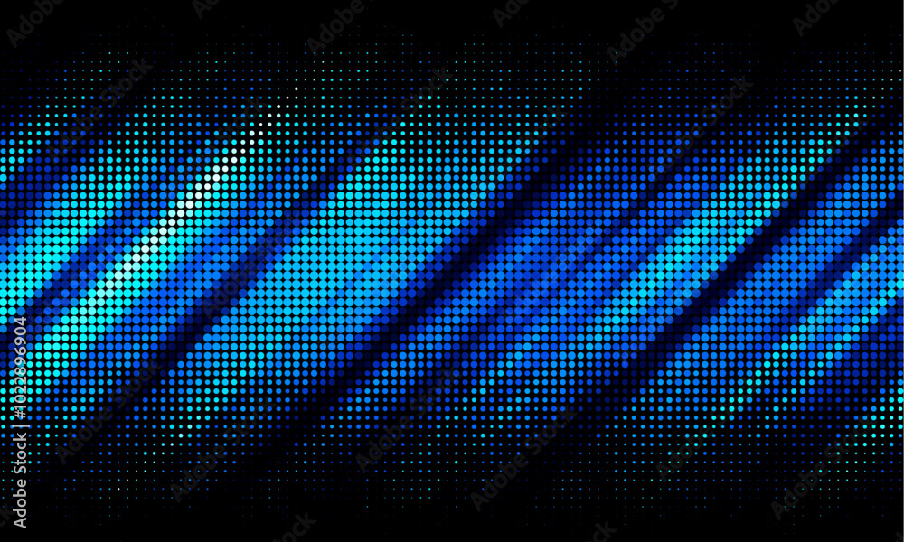 Aufkleber blue geometric shape abstract technology vector background