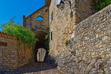 La Roque-sur-C&egrave;ze in S&uuml;dfrankreich