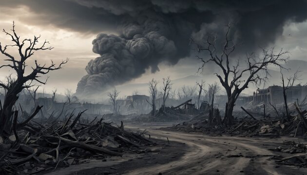 post apocalypse world sky full of ash