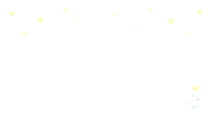 ホリデーシーズンなシンプル星空フレーム⭐︎PNG