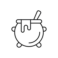 Cauldron  vector icon