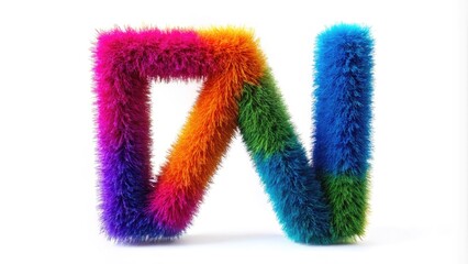 Mathematical Square Root Symbol Isolated on White Background for Educational and Creative Use