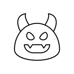 Demon  vector icon