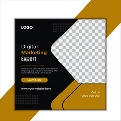 Creative Business marketing social media post template