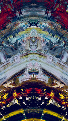 Abstract background wallpaper. Ethnic pattern. Mixtures of oil paint. Trendy hand painting canvas. Wall decor and Wall art prints Idea. 3D Texture. Art object